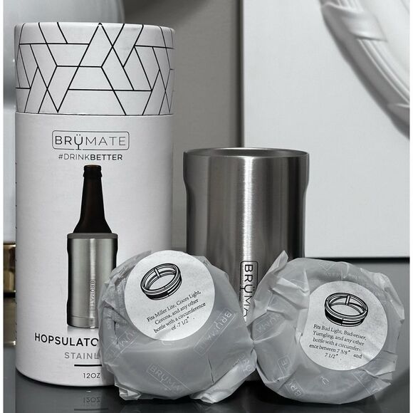 BruMate Hopsulator 12oz‎ Bott'l, STAINLESS - Picture 2 of 6